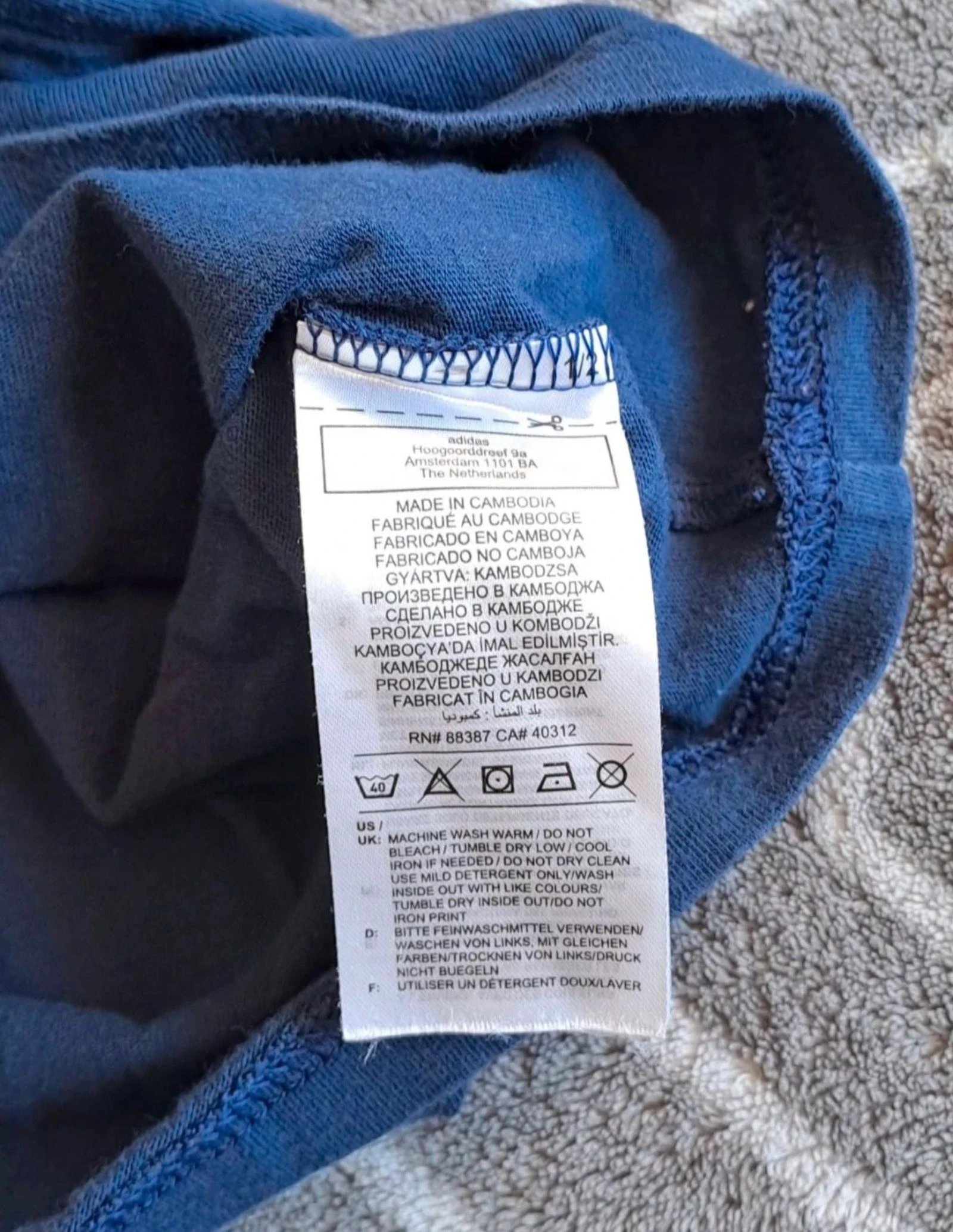Adidas short sleeve t-shirt 11/12 years – photo 3